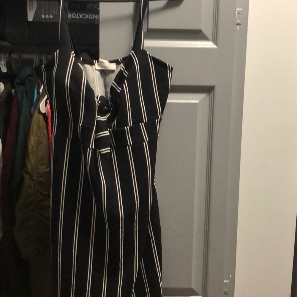 Black & White Stripped Dress